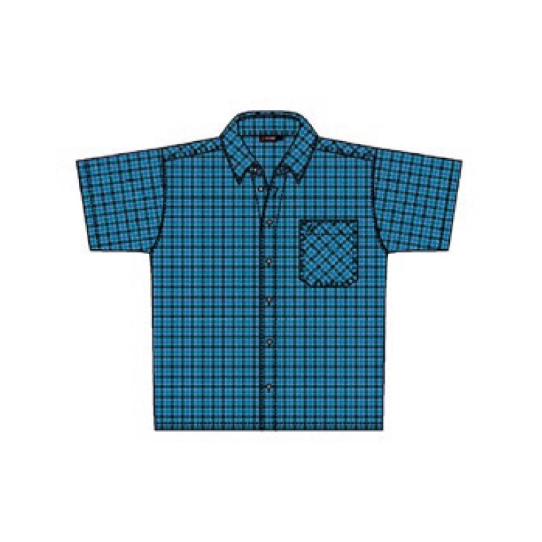 Maier Sports Reise-/Wanderhemd Claas blau/navyblau Herren